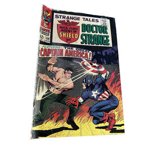 Marvel Comics, Strong Tales/Doctor Strange, #159/.12 1967 Capt America Fair/Good